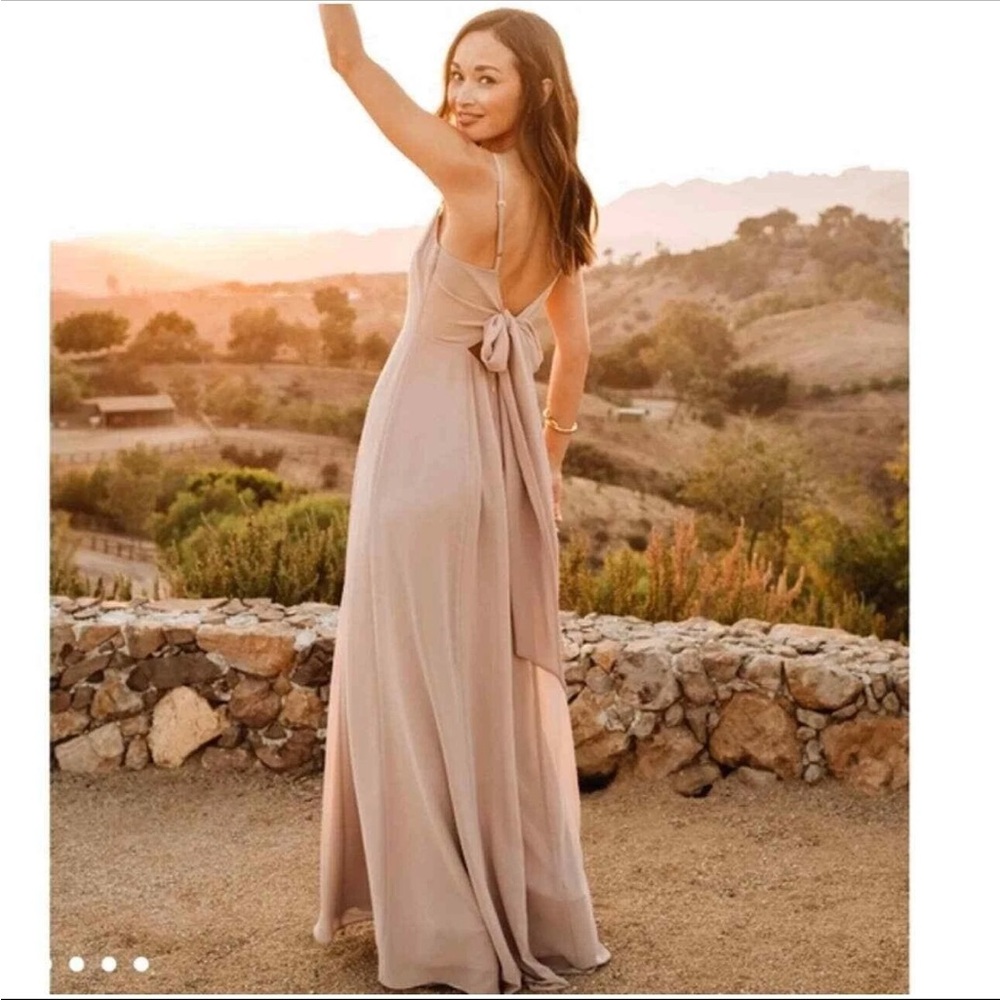Show Me Your MuMu Lauren Tie Maxi Dress